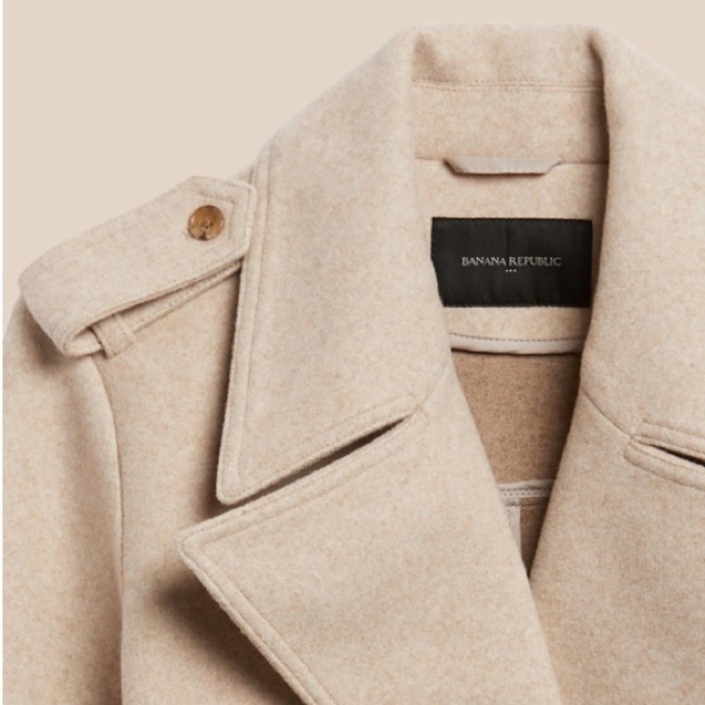 Banana Republic Belted Collar Jacket - Picture 9 of 16